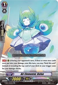 Air Elemental, Bufoo - V-SS05: Premium Collection 2020 - Cardfight Vanguard card