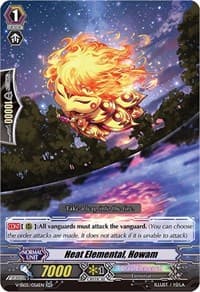 Heat Elemental, Howam - V-SS05: Premium Collection 2020 - Cardfight Vanguard card