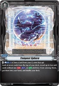 Tempest Sphere - V-SS05: Premium Collection 2020 - Cardfight Vanguard card