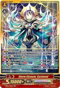 Storm Element, Cycloned (SGR) - V-SS05: Premium Collection 2020 - Cardfight Vanguard card
