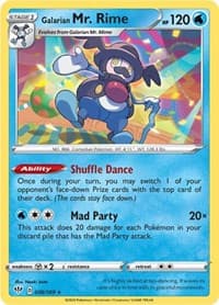 Galarian Mr. Rime - SWSH03: Darkness Ablaze - Pokemon card