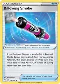 Billowing Smoke - SWSH03: Darkness Ablaze - Pokemon card