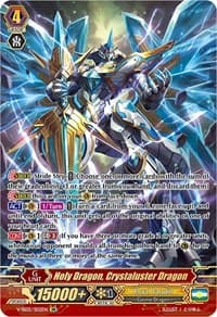 Holy Dragon, Crystaluster Dragon (SR) - V-SS05: Premium Collection 2020 - Cardfight Vanguard card