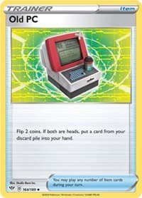 Old PC - SWSH03: Darkness Ablaze - Pokemon card