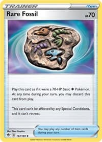 Rare Fossil - SWSH03: Darkness Ablaze - Pokemon card