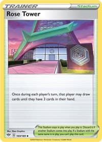 Rose Tower - SWSH03: Darkness Ablaze - Pokemon card