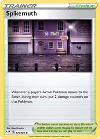 Spikemuth - SWSH03: Darkness Ablaze - Pokemon card