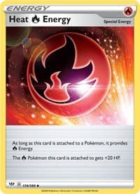 Heat R Energy - SWSH03: Darkness Ablaze - Pokemon card