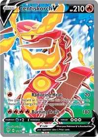 Centiskorch V (Full Art) - SWSH03: Darkness Ablaze - Pokemon card