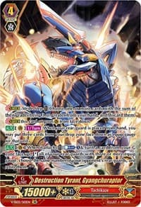 Destruction Tyrant, Gyangchuraptor (SR) - V-SS05: Premium Collection 2020 - Cardfight Vanguard card
