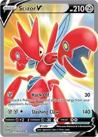 Scizor V (Full Art) - SWSH03: Darkness Ablaze - Pokemon card