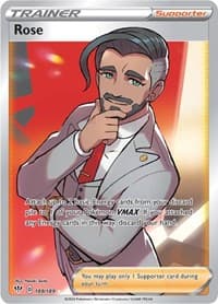 Rose (Full Art) - SWSH03: Darkness Ablaze - Pokemon card