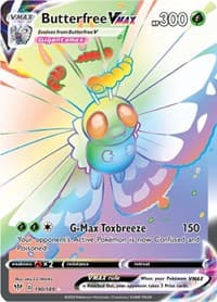 Butterfree VMAX (Secret) - SWSH03: Darkness Ablaze - Pokemon card