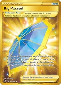 Big Parasol (Secret) - SWSH03: Darkness Ablaze - Pokemon card
