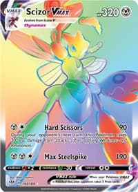 Scizor VMAX (Secret) - SWSH03: Darkness Ablaze - Pokemon card