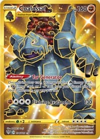 Coalossal (Secret) - SWSH03: Darkness Ablaze - Pokemon card