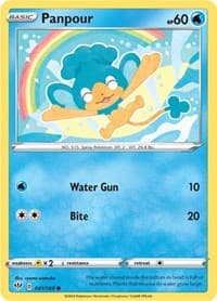 Panpour - SWSH03: Darkness Ablaze - Pokemon card