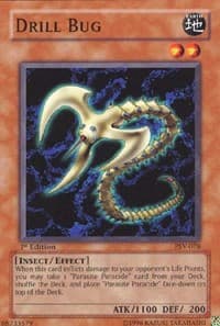 Drill Bug - Pharaoh's Servant - YuGiOh card