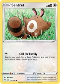 Sentret - SWSH03: Darkness Ablaze - Pokemon card