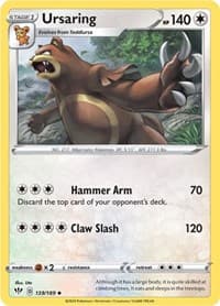 Ursaring - SWSH03: Darkness Ablaze - Pokemon card