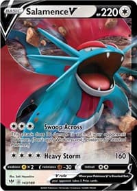 Salamence V - SWSH03: Darkness Ablaze - Pokemon card