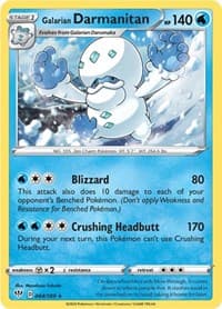 Galarian Darmanitan (44) - SWSH03: Darkness Ablaze - Pokemon card