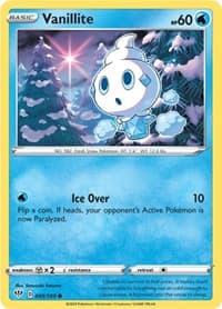 Vanillite - SWSH03: Darkness Ablaze - Pokemon card