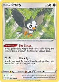 Starly - SWSH03: Darkness Ablaze - Pokemon card