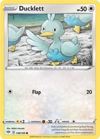Ducklett - SWSH03: Darkness Ablaze - Pokemon card