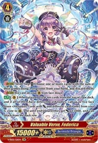 Valuable Verve, Federica (SR) - V-SS05: Premium Collection 2020 - Cardfight Vanguard card