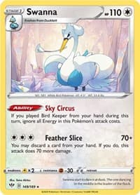 Swanna - SWSH03: Darkness Ablaze - Pokemon card