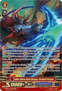 Blue Storm Steel Dragon, Genbold Dragon (SR) - V-SS05: Premium Collection 2020 - Cardfight Vanguard card