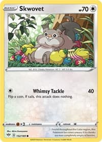 Skwovet - SWSH03: Darkness Ablaze - Pokemon card
