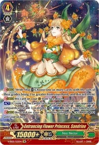 Entrancing Flower Princess, Sandrine (SR) - V-SS05: Premium Collection 2020 - Cardfight Vanguard card