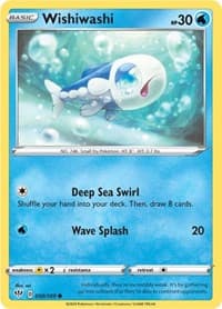 Wishiwashi - SWSH03: Darkness Ablaze - Pokemon card