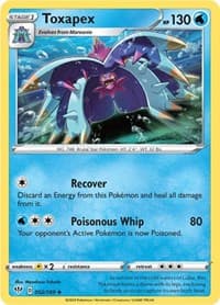 Toxapex - SWSH03: Darkness Ablaze - Pokemon card