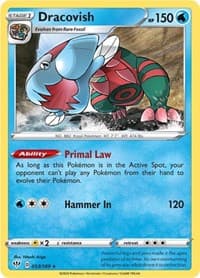 Dracovish - SWSH03: Darkness Ablaze - Pokemon card