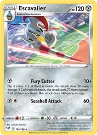 Escavalier - SWSH03: Darkness Ablaze - Pokemon card