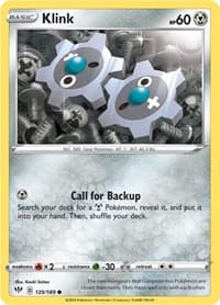 Klink - SWSH03: Darkness Ablaze - Pokemon card