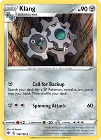 Klang - SWSH03: Darkness Ablaze - Pokemon card