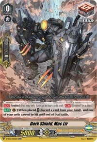 Dark Shield, Mac Lir - V-SS03: Festival Collection - Cardfight Vanguard card