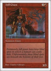 Hill Giant - Fifth Edition - Magic: The Gathering card