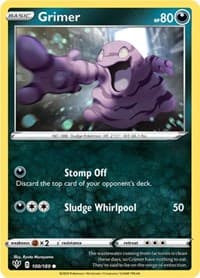 Grimer - SWSH03: Darkness Ablaze - Pokemon card