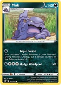 Muk - SWSH03: Darkness Ablaze - Pokemon card