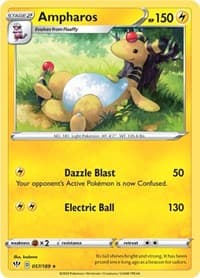 Ampharos - SWSH03: Darkness Ablaze - Pokemon card