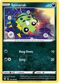 Spinarak - SWSH03: Darkness Ablaze - Pokemon card