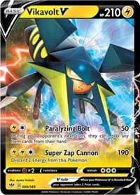 Vikavolt V - SWSH03: Darkness Ablaze - Pokemon card