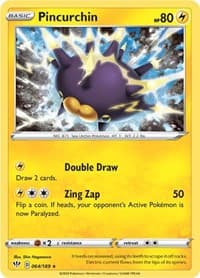 Pincurchin - SWSH03: Darkness Ablaze - Pokemon card