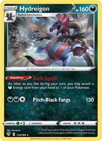 Hydreigon - SWSH03: Darkness Ablaze - Pokemon card