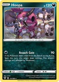 Hoopa - SWSH03: Darkness Ablaze - Pokemon card